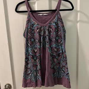 Large Athleta patterned top